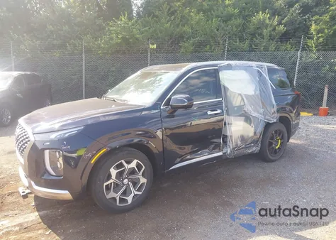 2022 Hyundai Palisade Calligraphy из США, поврежденный, VIN KM8R7DHE4NU431804